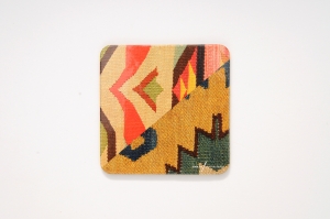 Coaster with Kilim Pattern II