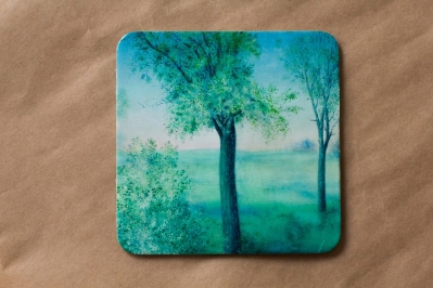 "Children at Play" Coaster