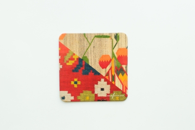 Coaster with Kilim Pattern III